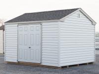 10x12 Economy Style Peak Storage Shed built at Pine Creek Structures of Berrysburg